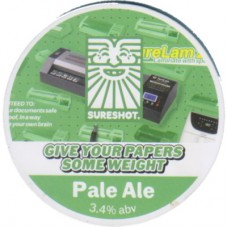 Sureshot Brewing Give Your Paper Some Weight Pale Ale 3.4% Tap Clip